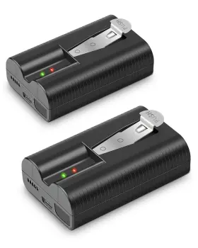 Mrupoo 762668993178 2 Pack Rechargeable Battery For Ring-battery Doorbell And - 3.65v 6040mah