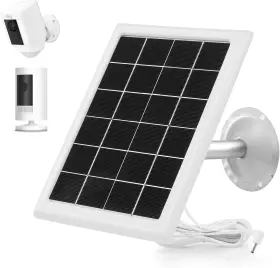Mytions 717331755966 5w Solar Panel Charger Compatible With Ring Stick Up Camera And Spotligh