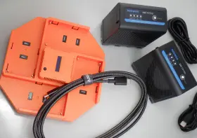 Nw-f970d Neewer 10104905 Replacement Battery Np-f Charger