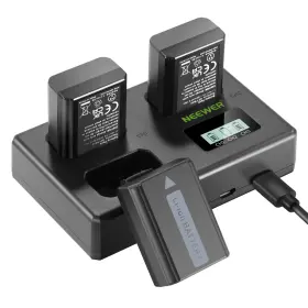Np-fw50d Neewer 976831834661 3x Battery And Charger For Sony A7 A7r Zv-e10 A6400