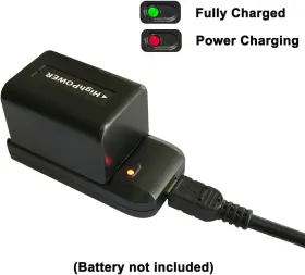 Np-fv5 Nertriva 001ch Video Camera Camcorder Battery Charger For Plus 3.7v 2000mah Batte #2