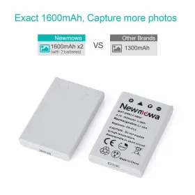 En-el5 Newmowa 713458526076 Replacement Battery 2-pack And Charger Kit For Nikon Coolpix #3