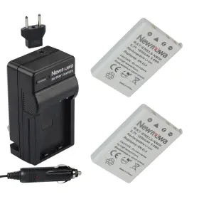 En-el5 Newmowa 713458526076 Replacement Battery 2-pack And Charger Kit For Nikon Coolpix
