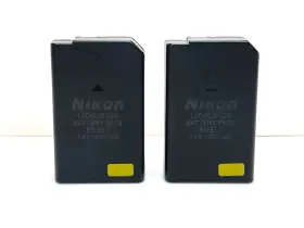 En-el7 Nikon 25656 Lot Of 2 Genuine Li-ion Battery