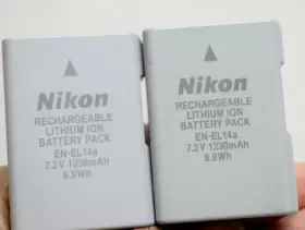 En-el14a Nikon 27126 Rechargeable Batteries 7.2v 1230mah Lot Of 2 #3