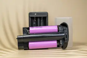 Nikon 882548340462 En-4 Battery Converted To Li-ion 18650 3500mah For D1 D1h D1x