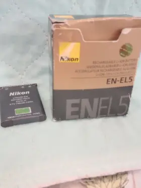 Ba-1b-en-el5 Nikon 1 En-el5 Battery/ Nkon En-el 10 Battery Lot Of 2 Total