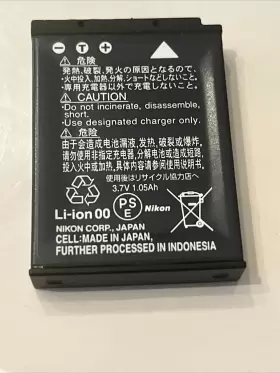 En-el12 Nikon Oem Battery For Coolpix S70 S80 S1000 S1100 S9900 S9700 Aw120 #2