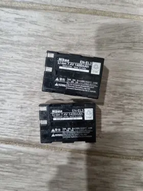 En-el3a Nikon Li-ion Camera Lot Of 2 Untested #3