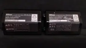 En-el4a Nikon K21a Two Genuine Oem Batteries For D2h D2x D3 D3s D3x Life 4 Good