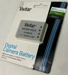 Viv-nb-el5 Nikon Vivitar Nb-el5 Digital Camera Battery For Coolpix P80 P90 P100 P500 P510 #2