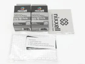 Np-fv70 Nixxell 817851051170 Sony Lithium Rechargeable Battery - For Handycam 2600mah