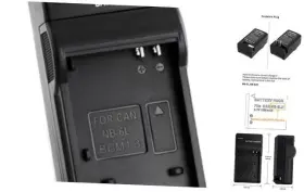 Sd1200 Norifon Nb-6l For Powershot Sx530 Hs Sx610 Sx710 Is Wall Charger