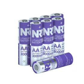 Nrt 975285251345 Aa Batteries 8 Pack Lithium Iron Ultimate Double A 1.5v 3000mah Lo