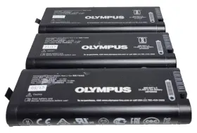 600-bat-l-2 Olympus Lot Of 3- 410030-03 Rrc2040-2 11.25v Li Ion Battery