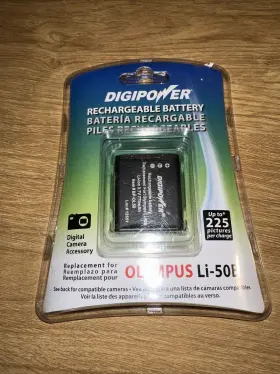 Li50b Olympus 758302624232 Rechargeable Camera Battery Digipower Digital Accessory
