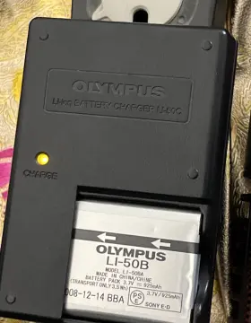 Li-50ba Olympus Original Li-50b Battery And Charger For A Stylus Tough 6000