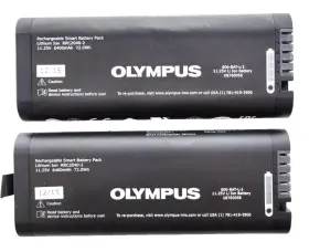 Rrc2040-2 Olympus Lot Of 2- Rechargeable Smart Battery Pack - Untested