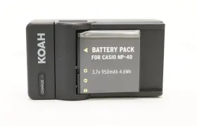 Lb-060 Other 196271446323 Koah Rechargeable Battery And Charger Kit For Casio Np-40 Kodak #3