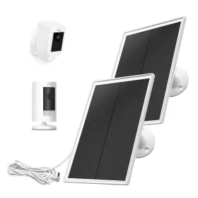 Ououdoit 045664214332 Ring Camera Solar Panel Compatible With Stick Up Cam Battery Spot