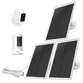 Ououdoit 045664214448 Ring Camera Solar Panel Compatible With Stick Up Cam Battery Spot