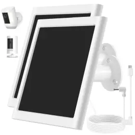 Ououdoit 717331755751 Solar Panel Charger For Ring Camera Compatible With Stick Up Battery