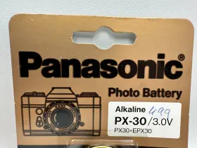 Px-30bp Panasonic 073096701496 Px-30 Photo Battery Alkaline 3v Epx Discontinued New Old Stock #2