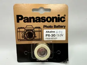Px-30bp Panasonic 073096701496 Px-30 Photo Battery Alkaline 3v Epx Discontinued New Old Stock