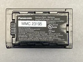 Ag-vbr59p Panasonic Ag-vbr59 Battery #2