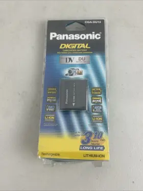 Cga-du12a Panasonic Cga-du12a/1b Original Genuine 7.2v 1150 Mah Battery Du06/du07/du14