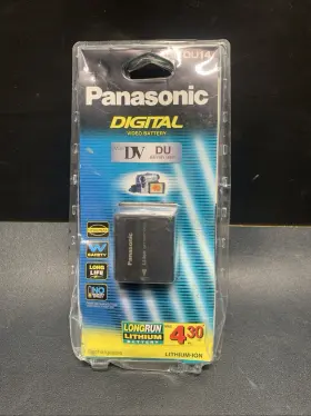 Cga-du14e Panasonic Cga-du14e/1b Oem Original Genuine 7.2v 1360 Mah Mini Camcorder Battery Cgr-du14