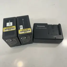 Pv-dac14d Panasonic Cga-e/625 2x Cga/e/625 Battery Oem 5800 Mah Video Camera With