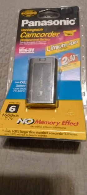 Cgr-d220 Panasonic Rechargeable Battery Replacement Li-ion Camcorder Mini Dv