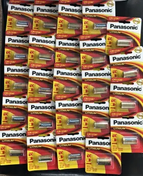 Cr-123apa Panasonic Qty 24 Cr123apa/1b Digital Camera Battery Cr 123