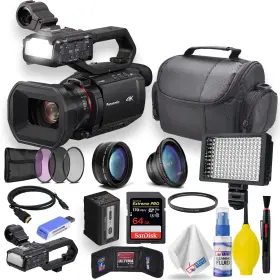Hc-x2000 Panasonic Edi 2 Uhd 4k 3g-sdi/hdmi Pro Camcorder 24x Zoom - Advanced Bundle