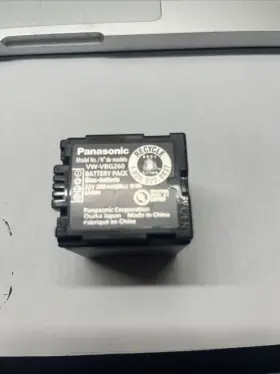 Vw-vbn260 Panasonic Li-ion Camcorder