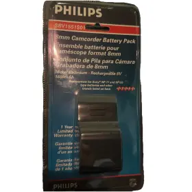 Sbv1551 Philips 037849402757 S01 8 Mm Camcorder Battery Pack