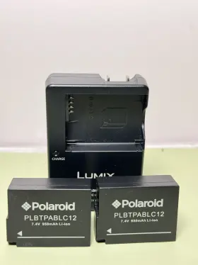 Plbtpablc12 Polaroid High Capacity Replacement Battery With Charger