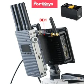 Portkeys 653854524521 Bd1 Double-sided Camera Video Monitor Transmitter Np-f Dummy Battery