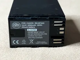 Bp-agvbr89g Power 2000 High Capacity Battery For Canon Bp-a60 Pack Eos C300 Mark Ii C200 Etc #2