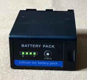 Bp-agvbr89g Power 2000 High Capacity Battery For Canon Bp-a60 Pack Eos C300 Mark Ii C200 Etc