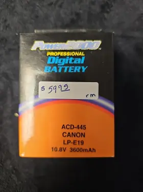 Lp-e19 Power2000 026127844457 Canon Battery