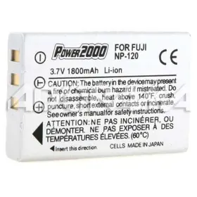 Acd-222fj Power2000 Np-120 3.7v 1800mah Rechargeable Li-ion Battery For Fujifilm Cameras