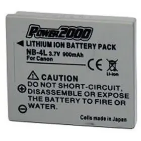 Acd-243 Power2000 Nb-4l 3.7v 900mah Li-ion Battery For Canon Powershot Digital Cameras