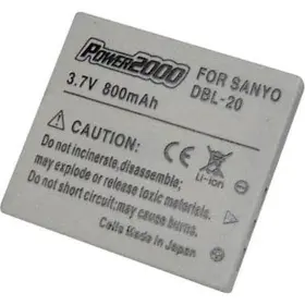 Acd-251 Power2000 Db-l20 3.7v 800mah Rechargeable Lithium-ion Battery For Sanyo Camera