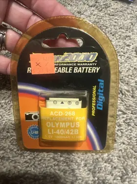 Acd-268 Power2000 Power 2000 Battery For Olympus
