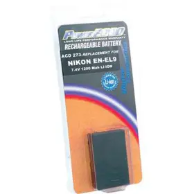 Acd-273 Power2000 En-el9 7.4v 1200mah Rechargeable Lithium-ion Battery For Nikon Cameras
