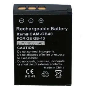 Acd-284 Power2000 Gb-40 3.7v 1050mah Rechargeable Li-ion Battery For Ge General Imaging