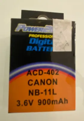 Acd-402 Power2000 Nb-11l 3.6v 900mah Rechargeable Lithium-ion Battery For Canon Cameras