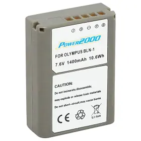 Acd-433 Power2000 7.6v 1400mah Rechargeable Lithium-ion Battery For Olympus Bln-1